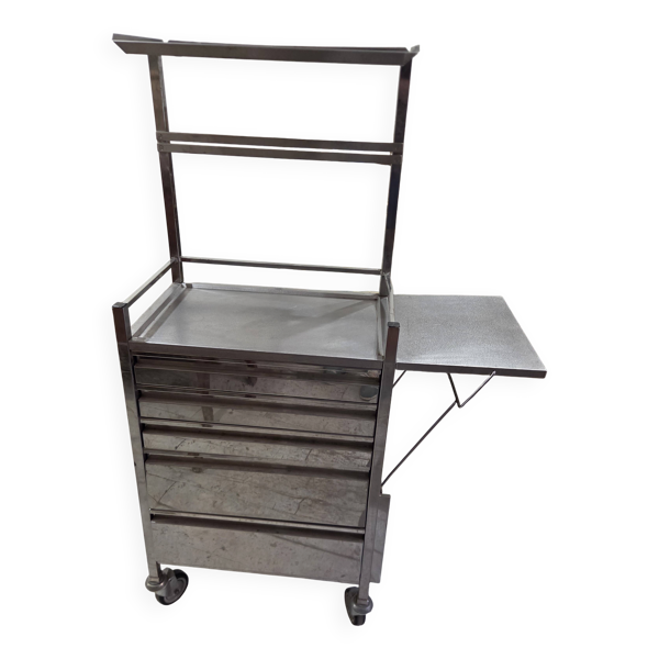 meuble médical inox
