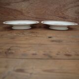 Iron earth fruit bowl Salins "Colibri" France