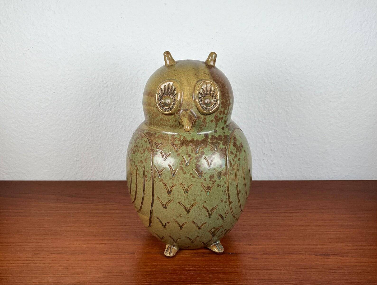 Hibou Meike Falck Nicolaisen, , années 1960, céramique