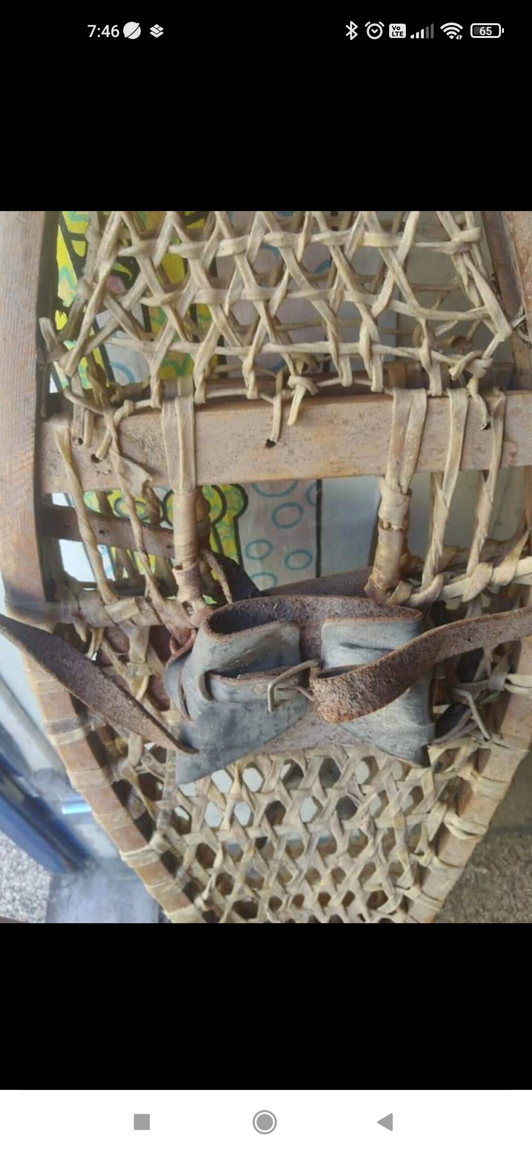 2 pairs of snowshoes from the far north, circa 1900