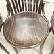 Set of 6 chairs Bistrot Baumann ref 22 curved wood