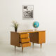 Vintage desk 3 drawers and 1 swing door