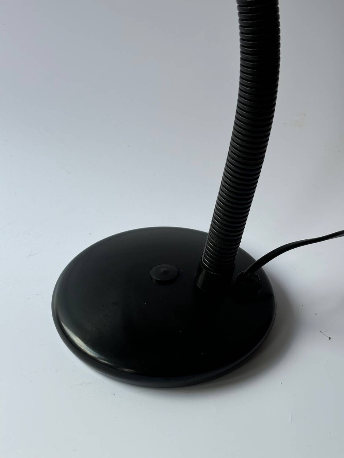 Lampe de bureau Aluminor noir 1980