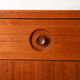Small 1960s Scandinavian teak sideboard – Vintage Swedish cabinet