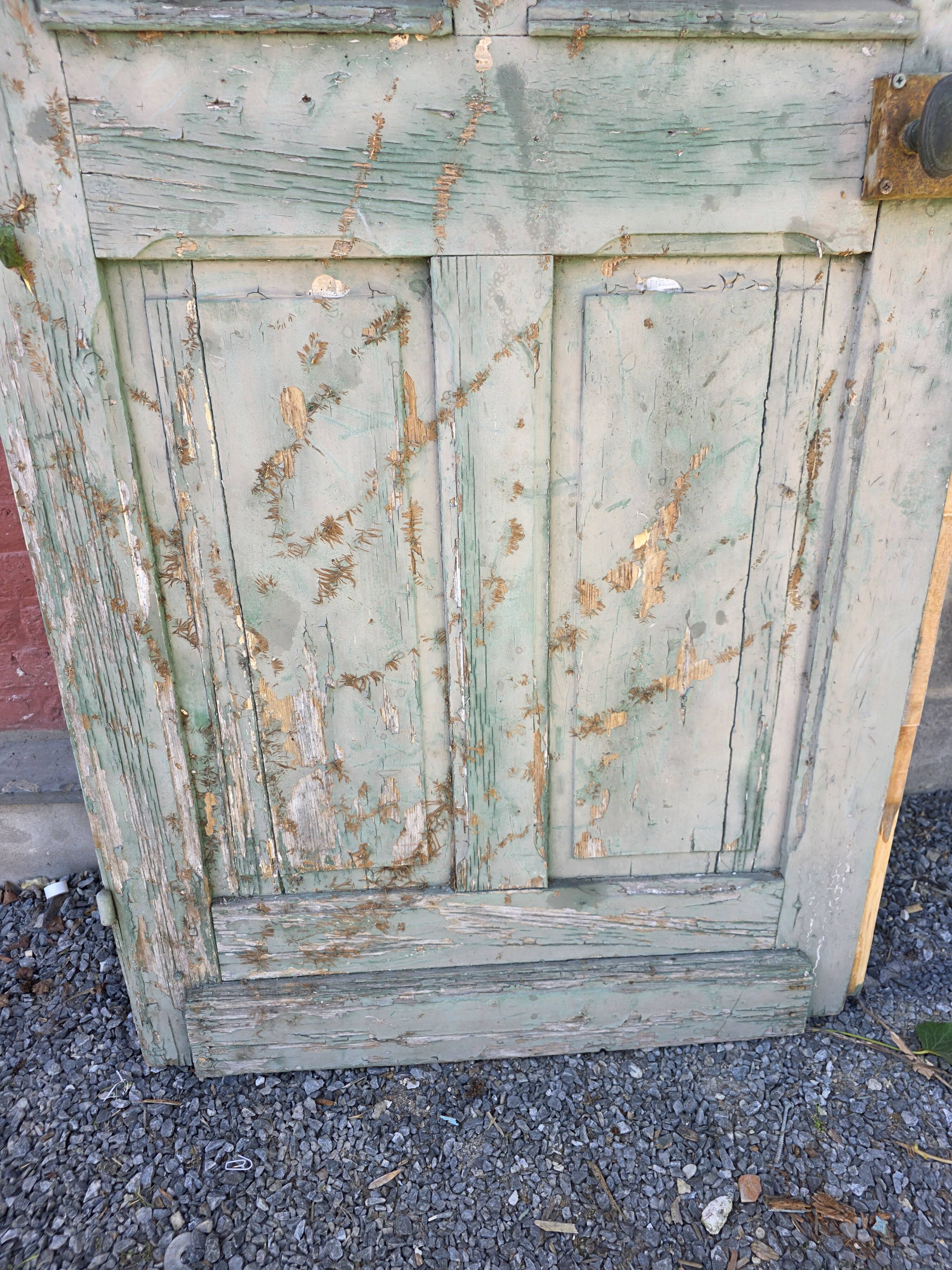 Old shutter door