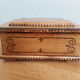 Jewelry box with wooden compartments