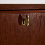 Commode en teck restaurée