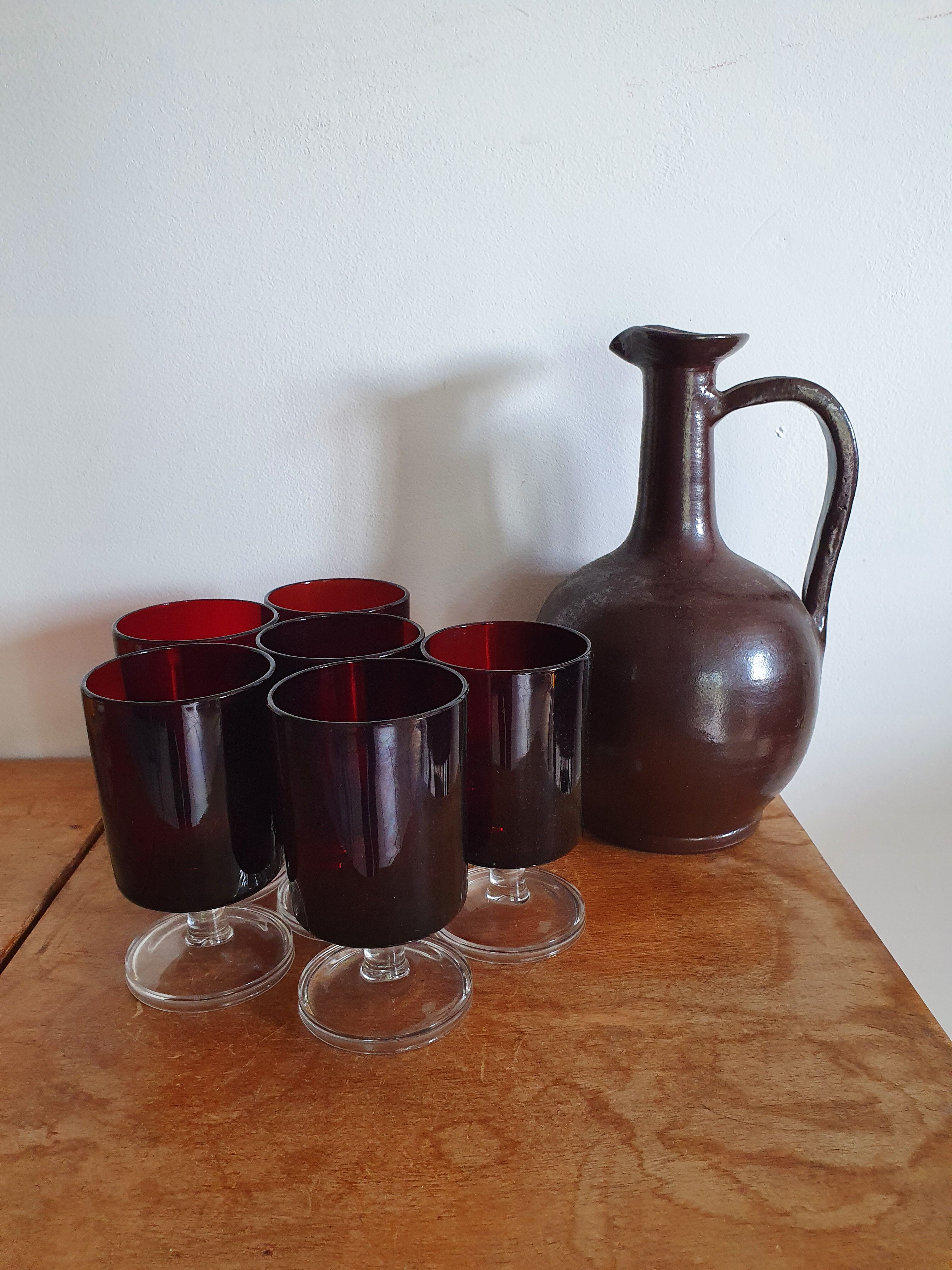 6 luminarc glasses