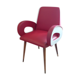 Vintage leatherette armchair