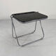 Black Plato foldable desk by Giancarlo Piretti for Anonima Castelli 1970