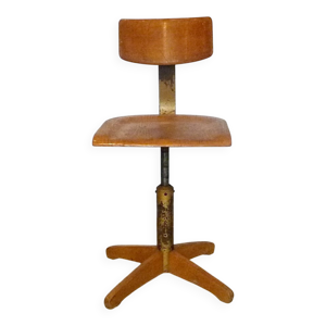 chaise de bureau pivotante - industrielle