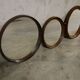 Scandinavian teak mirrors - Vintage 1960s