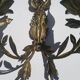 Paire d'appliques en bronze doré style Empire