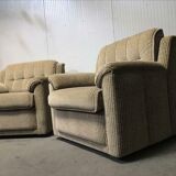 set of 2 vintage seats/ one-seated/armchairs