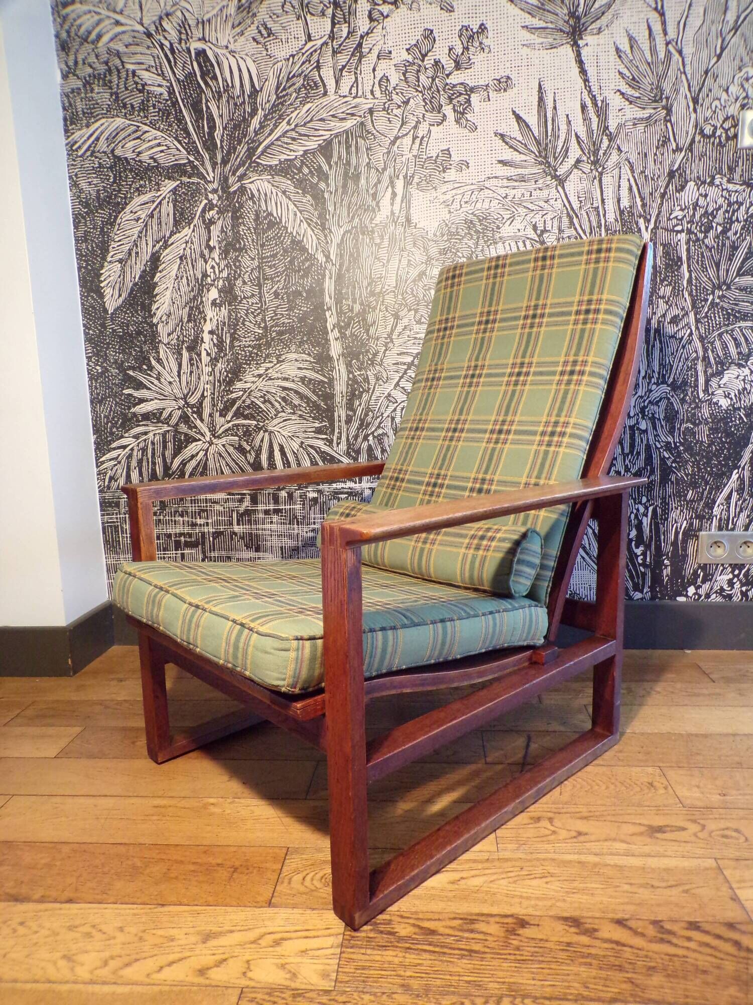 Reclining armchair by Borge Mogensen for Fredericia Denmark 1950s
