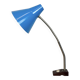 Blue Industrial German Workshop Table Lamp from Reif Dresden, 1960s