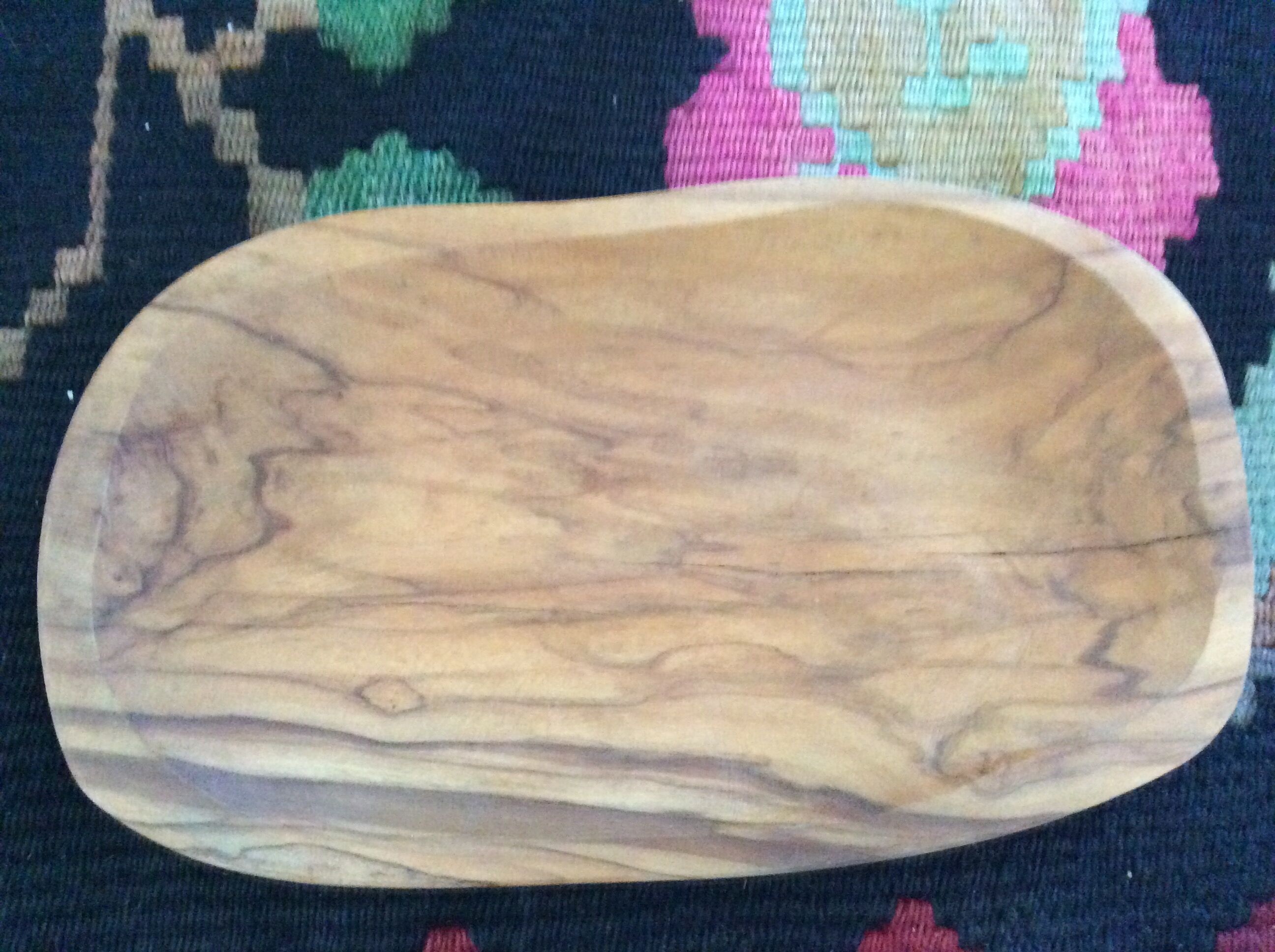 Wooden butter dish
