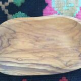 Wooden butter dish