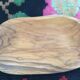 Wooden butter dish