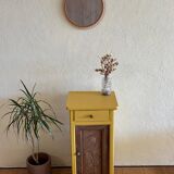 Yellow side table