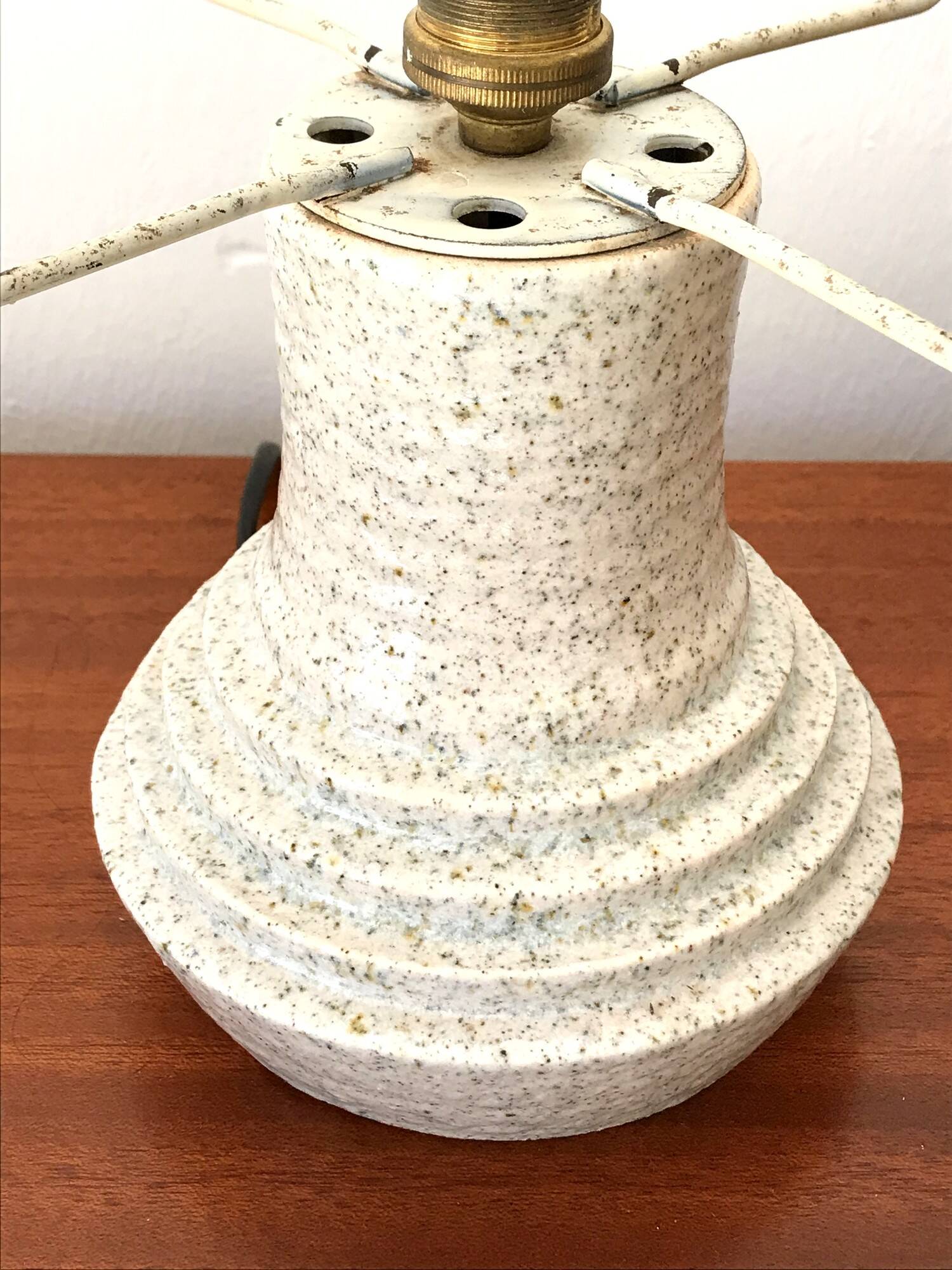 Accolay ceramic lamp vintage 70s