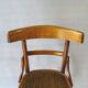 2 chaises bistrot par Fischel 1930 assises bois