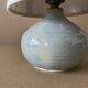 Petite lampe en grès émaillé ancienne