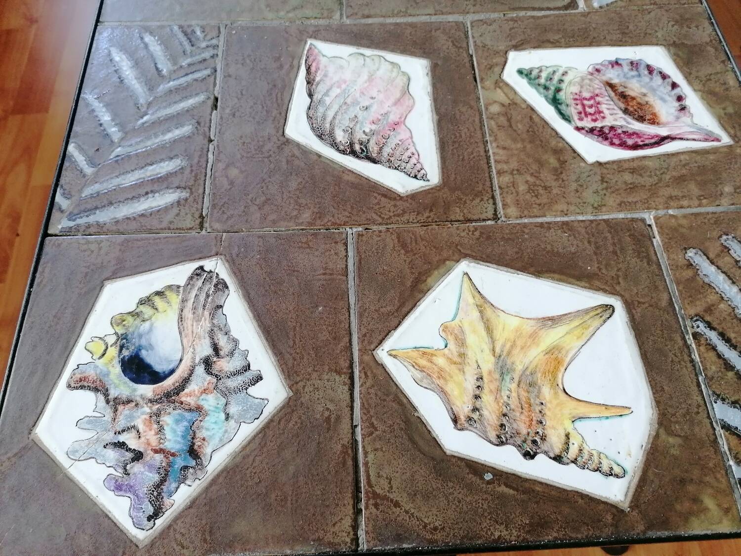 Vallauris coffee table, 1960. Mme Roux decor