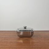 Vintage silver-plated sugar bowl / box