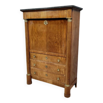 Empire period mahogany secretary circa 1820