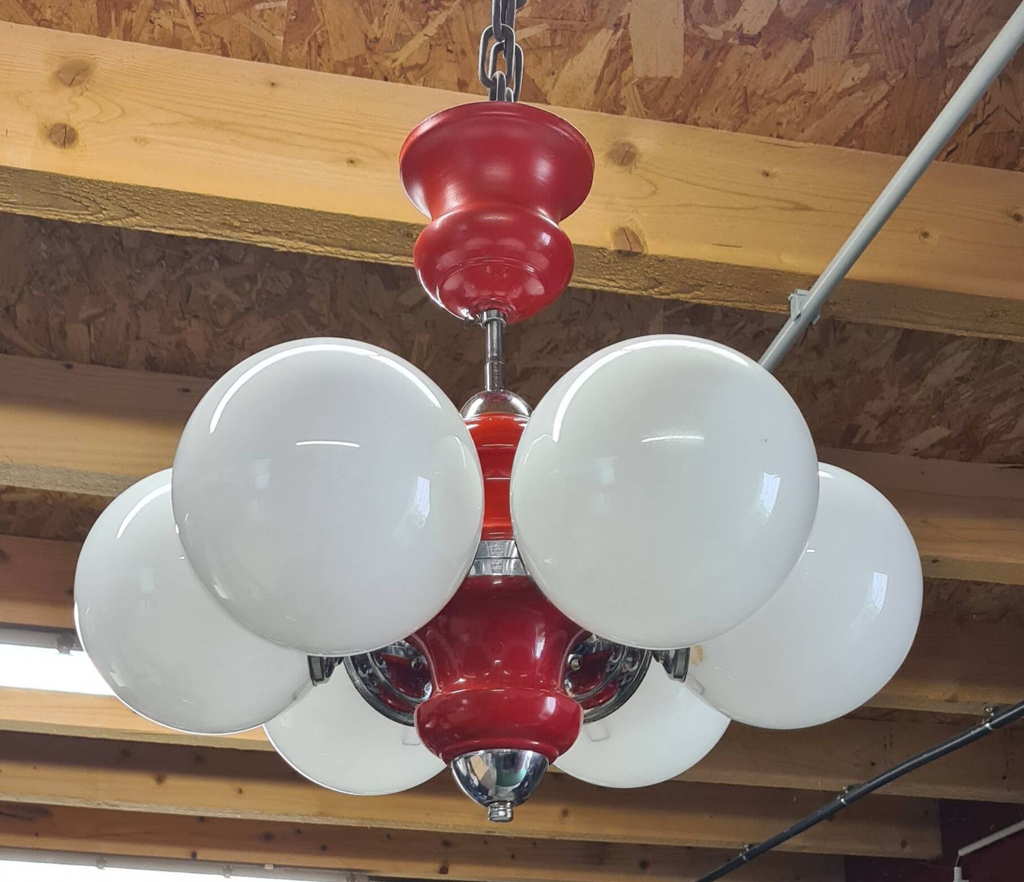 chandelier suspension design sputnik 1950 a70 space age stilnovo yes ball 37x40