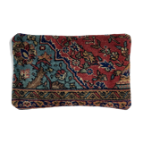 Vintage turkish rug cushion cover, 30 x 50 cm