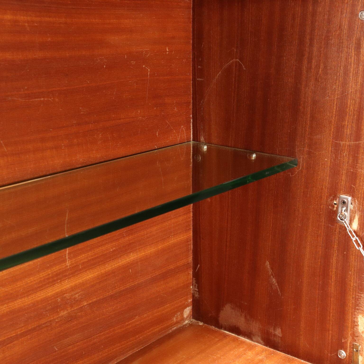 Bookcase with drop-down door 1960s