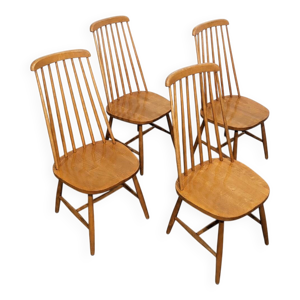 Série de chaises vintage - scandinaves