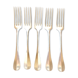 5 Christofle table forks