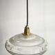 Vintage 1950s glass saucer hanging