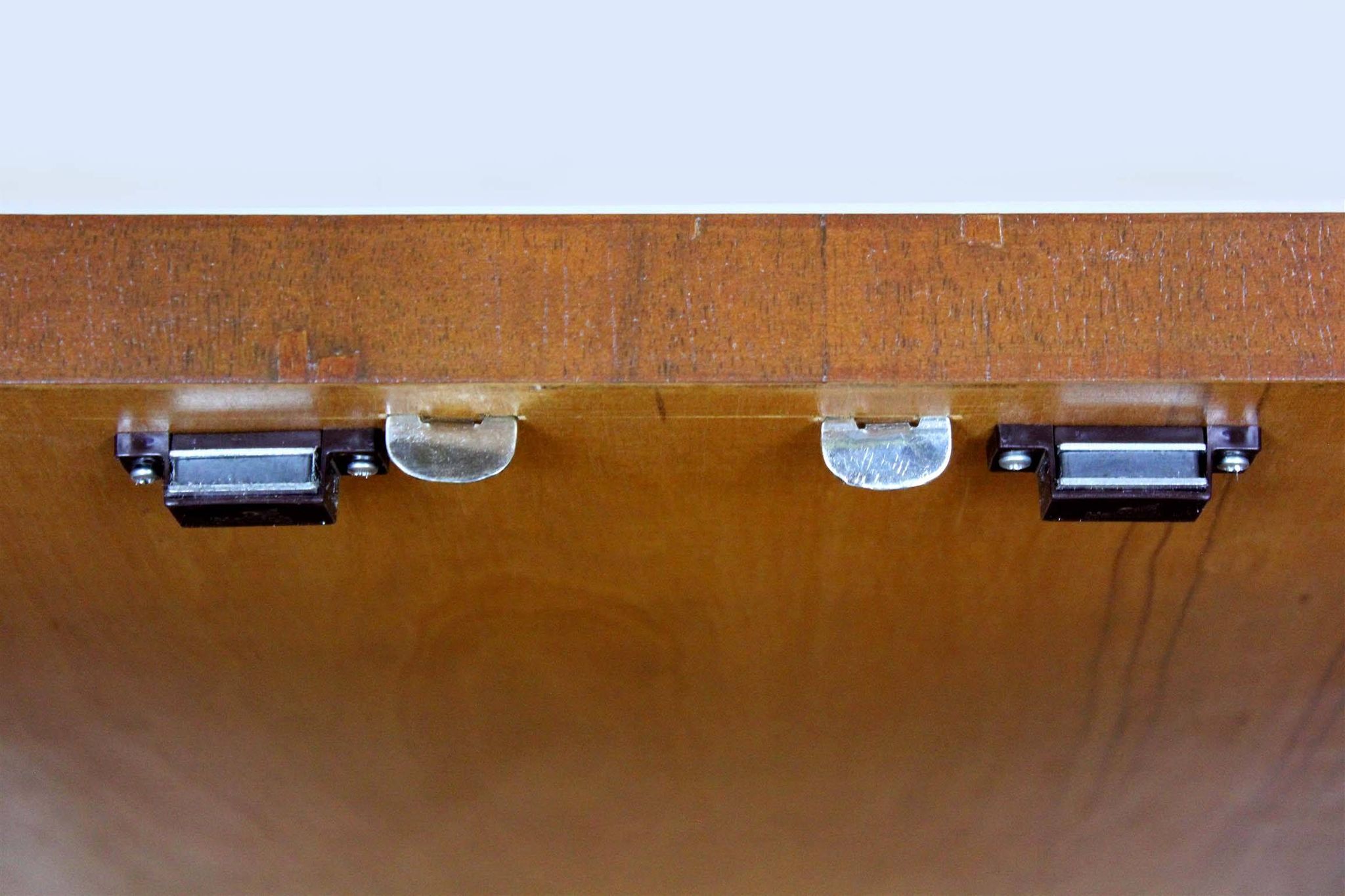 Bauhaus Chromed and Tubular Steel Wardrobe from Hynek Gottwald, 1940s