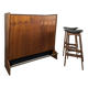 Model bar SK 661 in rosewood by Johannes Andersen for Skanning & Son.