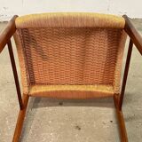 6 Scandinavian chairs in rope