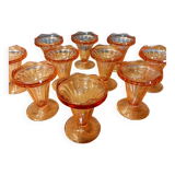 Rosaline glass dessert cups