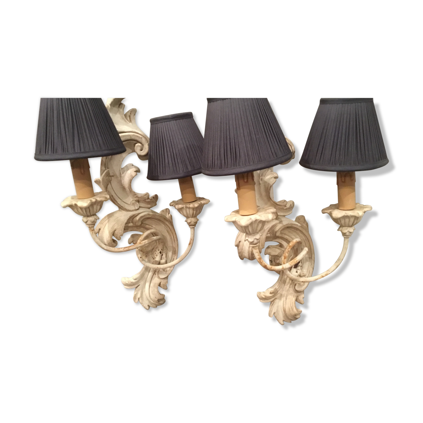 Pair of wall lamps