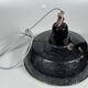 1930s/1940s Ceiling Lamp Industrial Lamp Enamel Loft Metal Bauhaus Design
