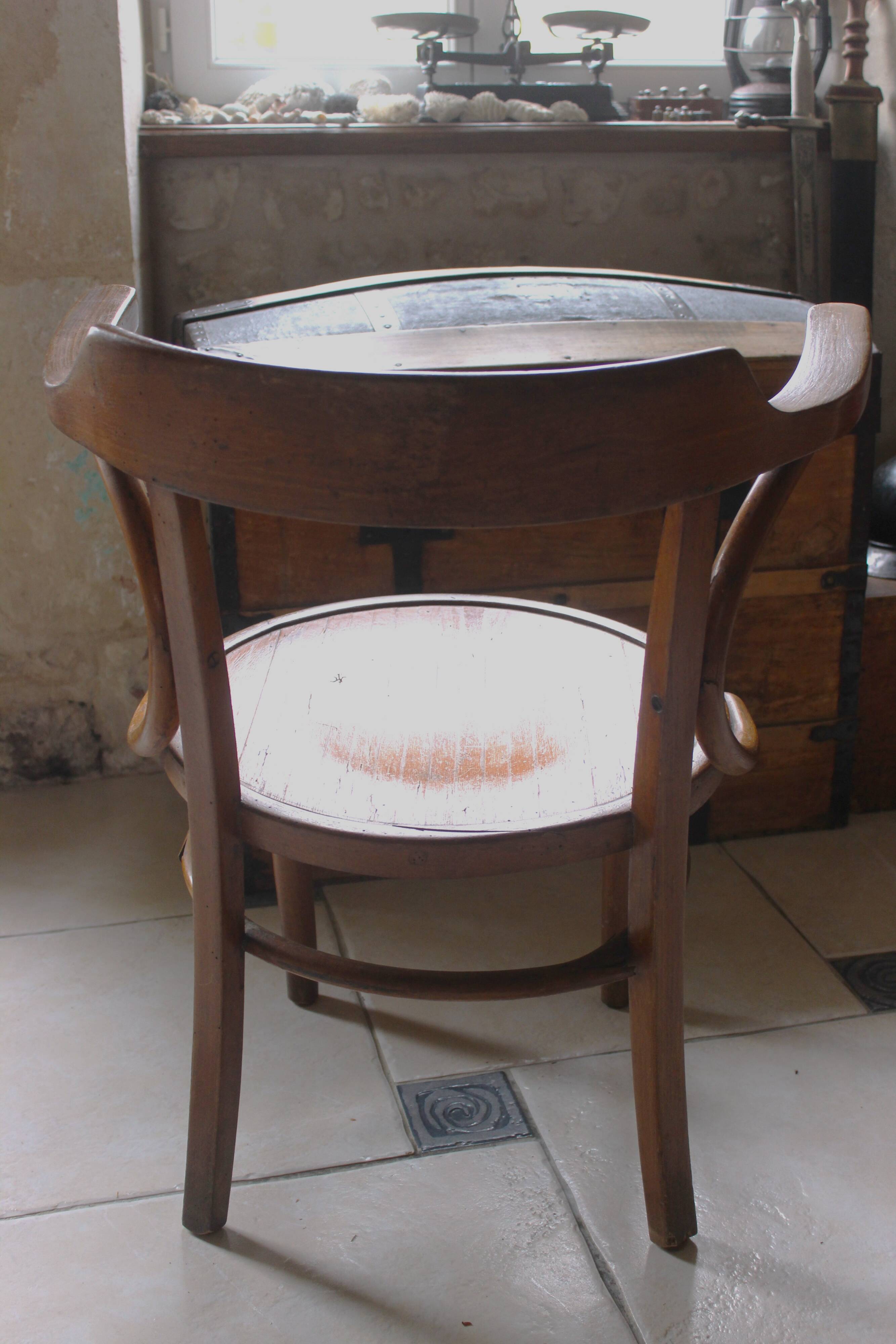 Baumann bentwood office chair