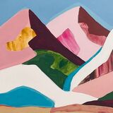 Lakes In The Mountains original