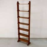 Étagère / Bibliothèque / Placard italien du milieu du siècle en teck style vintage