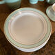 Dessert plate porcelain of Luneville Epinay