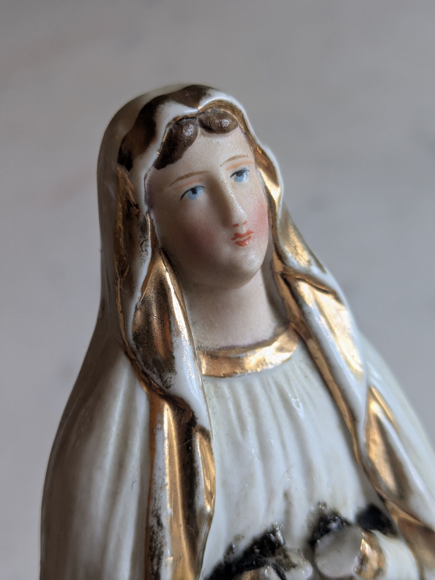 Statuette de la Sainte Vierge, fin XIXeme - début XXeme