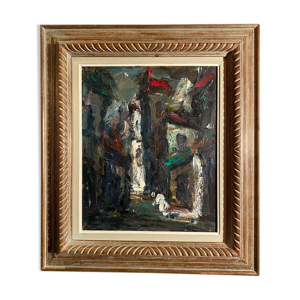 Tableau peinture signé