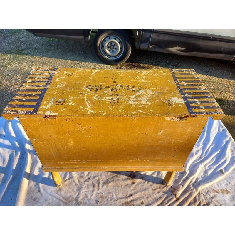 Antique wooden dollhouse furniture