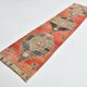 3x12 Turkish Vintage Runner, Boho Hallway Rug, 83x350 Cm